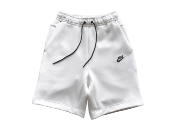 Best Quality NIKE TECH SHORTS  WHITE - Shop Now for Amazing Deals
