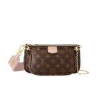 Best Quality MULTI CLUTCH BAG ACCESSOIRES MONOGRAM CANVAS / ROSE CLAIR - Shop Now for Amazing Deals