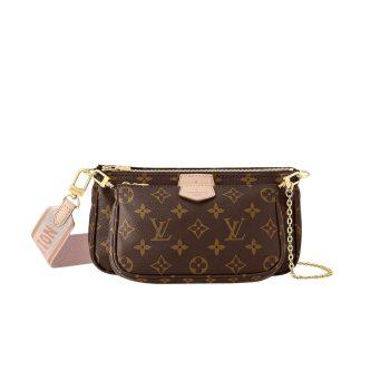 Best Quality MULTI CLUTCH BAG ACCESSOIRES MONOGRAM CANVAS / ROSE CLAIR - Shop Now for Amazing Deals